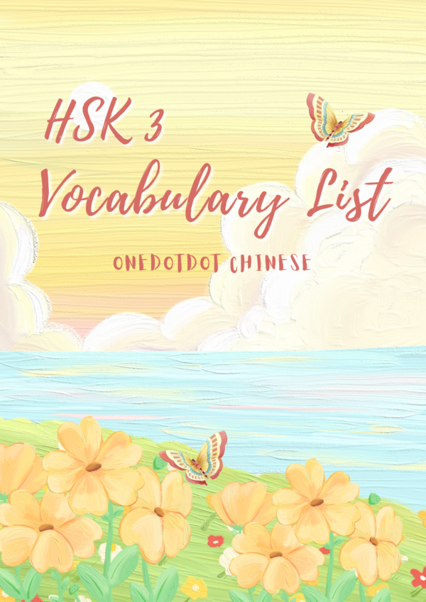 HSK 3 Vocabulary & Workbook - Image 2