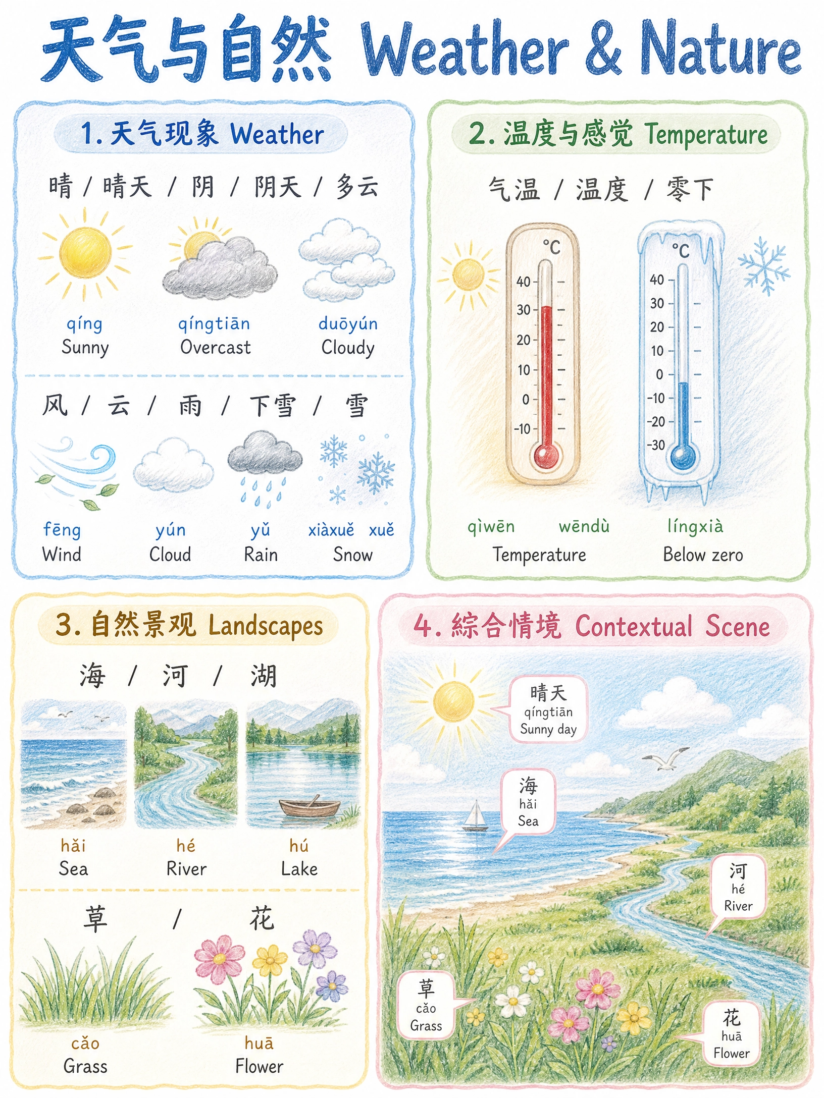 HSK 2 Vocabulary & Workbook & Infographic - Image 3