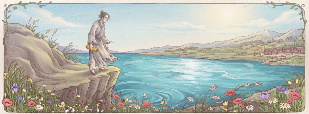 Qu Yuan illustration