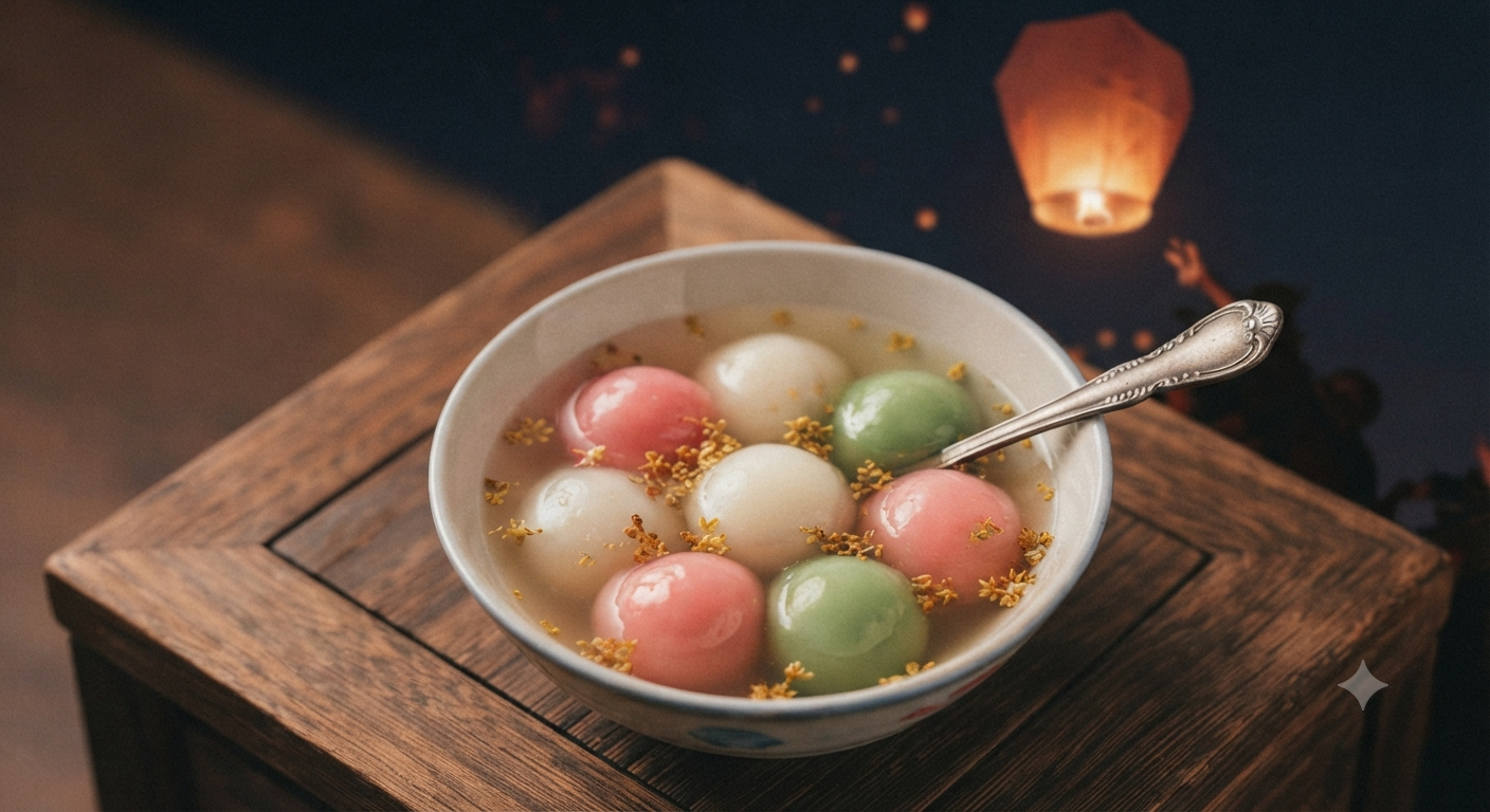 湯圓 in a bowl